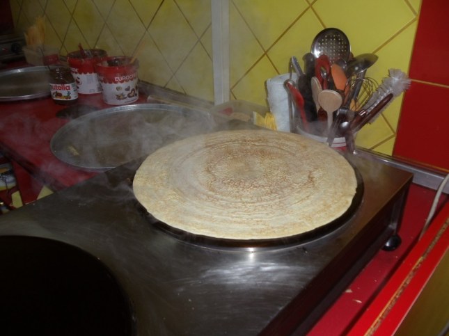 palacinka or Serbian pancake