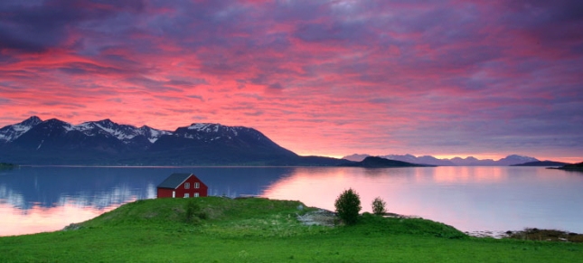 Sunset_Harstad_Norway_740